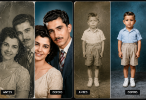 Eu vou Transformar Fotos Antigas em Novas Outra Vez