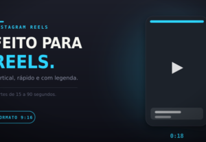 Eu vou fazer cortes profissionais de vídeos curtos