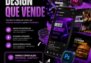 Eu vou criar uma art designer para o sua empresa