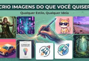 Eu vou criar imagens do que você quiser