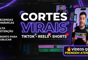 Eu vou criar cortes virais  para gerar alcance e engajameno