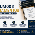 Eu vou fichar ou resumir qualquer texto para você