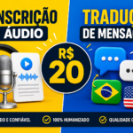 Eu vou traduzir ou transcrever seu áudio ou texto