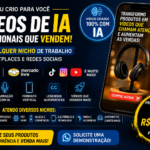 Eu vou Criar seu vídeo de Ia para shopee tiktok youtube