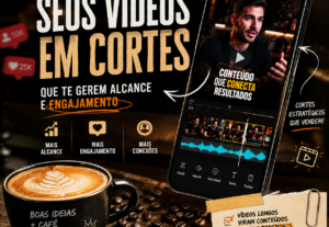Eu vou Transformar vídeos longos em cortes virais