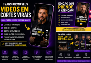 Eu vou Transformar Vídeos em Cortes Virais