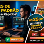 Eu vou efetuar cortes de vídeo de alto engajamento