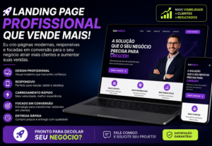 Eu vou criar uma Landing Page moderna e focada em conversão