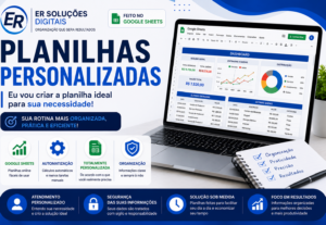 Eu vou criar sua planilha personalizada no Google Sheets