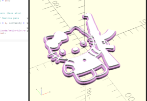 Eu vou modelar em 3d no openscad