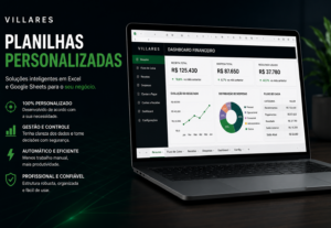 Eu vou criar uma planilha personalizada no Excel ou Sheets.
