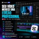 Eu vou Editar seu vídeo com o Capcut Pro