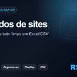 Eu vou coletar dados de site e entregar planilha