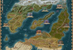 Eu vou fazer um mapa de fantasia para você