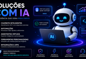 Eu vou Desenvolver soluções personalizadas com a IA para voc...