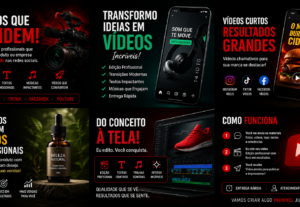 Eu vou criar vídeo para divulgar sua empresa ou produto