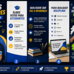Eu vou fazer slides escolares para você estudante