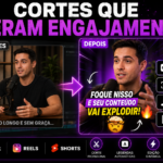 Eu vou fazer cortes de seus videos que geram engajamento