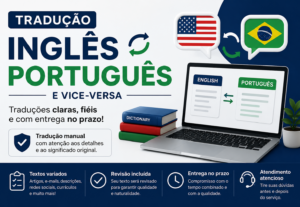 Eu vou traduzir o seu texto do português para o inglês
