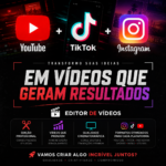 Eu vou Fazer cortes e edito videos para você pode postar
