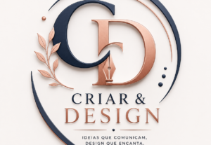 Eu vou destacar sua marca nas redes sociais, criando logos