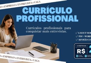 Eu vou criar ou reformular seu currículo profissional