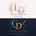 Eu vou destacar sua marca nas redes sociais, criando logos