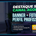 Eu vou Criar um banner para o seu canal no YouTube