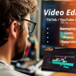 Eu vou editar seu vídeo de 30min pra o youtube