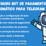Eu vou Configurar seu Bot de Pagamento Automático do Telegra...