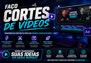 Eu vou criar cortes pra voce do video que voce escolher