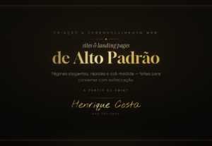 Eu vou Criar Seu Site Profissional de Alta Performance