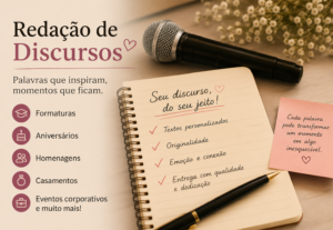 Eu vou Criar discursos personalizados - PRA URGÊNCIA