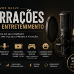 Eu vou fazer uma narração ou áudios para zoar seus amigos.