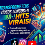 Eu vou fazer cortes de vídeos pra ajudar viralizar