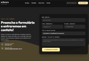 Eu vou fazer seu site de serviços ou marca