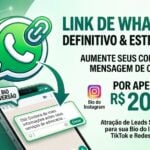 Eu vou criar link de WhatsApp com Mensagem de Conversão