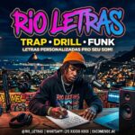 Eu vou criar uma letra de Trap, Drill ou Funk