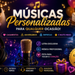 Eu vou criar uma música personalizada para qualquer ocasião