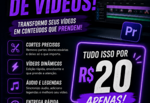 Eu vou Criar cortes de vídeos