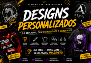 Eu vou criar ilustrações, desenhos digitais e artes