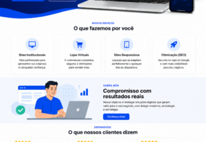 Eu vou fazer uma landing page com um preço justo para você.