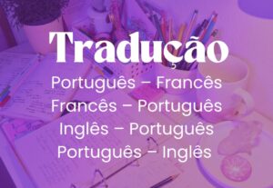 Eu vou traduzir do francês, inglês para português rapidament...