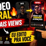 Eu vou editar seu vídeo curto profissional