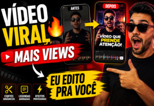 Eu vou editar seu vídeo curto profissional