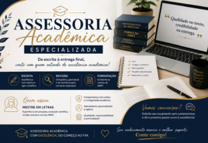 Eu vou aperfeiçoar seu trabalho acadêmico com excelência
