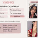 Eu vou gravar um vídeo natural para o seu produto ou marca