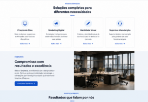 Eu vou fazer um site profissinal pra voçê ou sua empresa