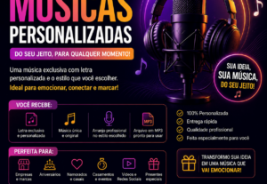 Eu vou criar uma música personalizada