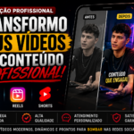 Eu vou Fazer edição profissional para TikTok, Reels e Shorts...